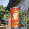 Ly giấy đựng trà trái cây, trà sữa size L - 22oz~650ml in logo COCO CHANG