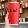 Ly giấy đựng trà sữa size M - 17.5oz~520ml in logo NHẶT COFFEE & MORE